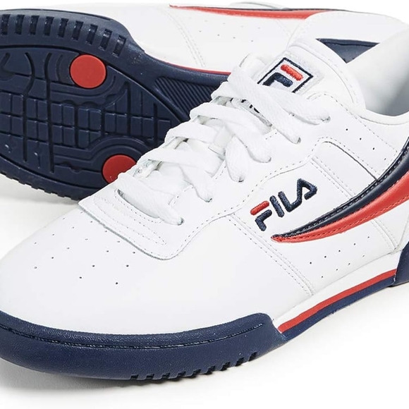 Fila Men's Size 8 red/white/blue - Picture 2 of 6